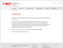 Tablet Screenshot of mit-mv.de